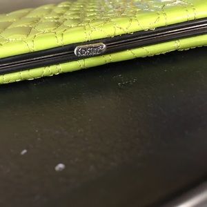 kristine Bags - KRISTINE lime green snap hard wallet kristine Bags - KRISTINE lime green snap hard wallet